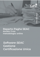 Software Seac - Gestione Certificazione Unica 2023