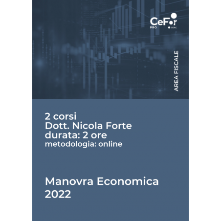 Manovra Economica 2022