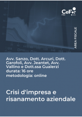 Crisi D'impresa E Risanamento Aziendale Crisi D'impresa E Risanamento Aziendale